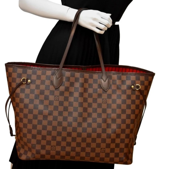 LOUIS VUITTON GM DAMIER EBENE BAG - Picture 11 of 16